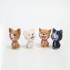 1PC Cute Car Interior Resin Nodding Puppy Dashboard Ornament Shaking Head Dog Car Swing Toys