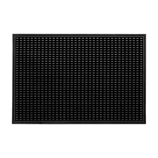 Нескользящий ПВХ-коврик для бара, многоразовый дренажный коврик, подставка для чаши, изоляционный коврик для стола, экономящий место поддон для сбора капель на барной стойке