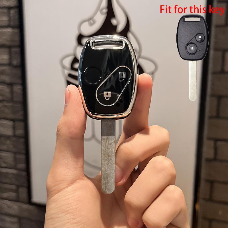 Чехол для дистанционного ключа автомобиля из ТПУ с 2/3 кнопками для Honda Fit CIVIC JAZZ Pilot Accord CR-V Freed Freed Pilot StepWGN Insight Protector