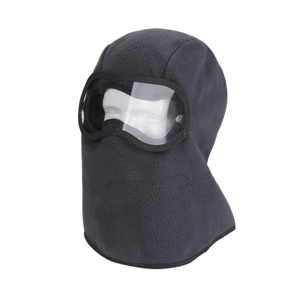with Clear Eye Shield Winter Balaclava Fleece Shield Caps New Cycling Cap Winter