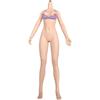 AIEK Масштабная фигура Супер гибкое бесшовное тело с грудью Женское тело Макияж Без лобка Совместимо с S34A TBLeague 1/6 Модификация, Тело, + 2-отверстия