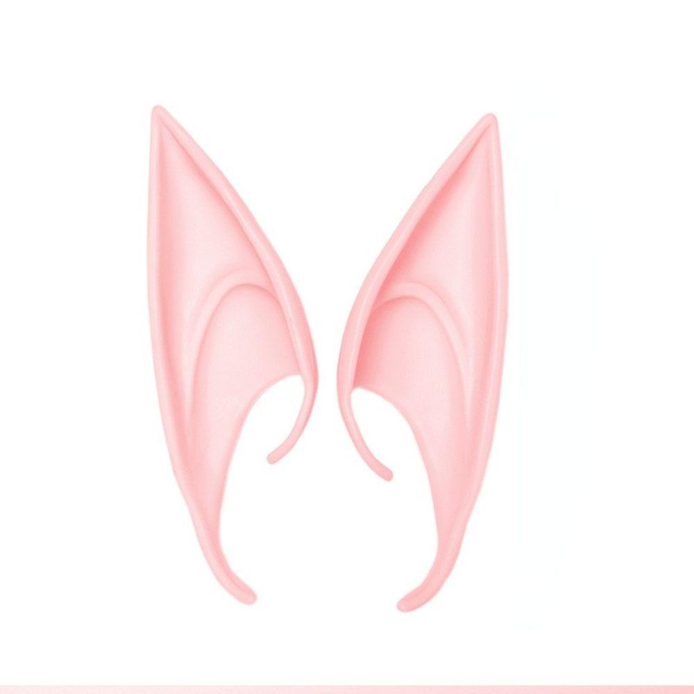 Cute Fairy Cos Accessories Role Play Ear Cuff Jewelry Women Earrings False Ears Elf Ears