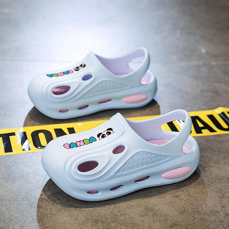 Детские летние сандалии-слипоны: Легкая, удобная пляжная обувь для мальчиков и девочек