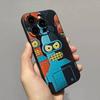 Смешной робот B-Benders Чехол для телефона для iPhone 17 16 15 14 11 12 13 Mini Pro XS Max Plus Funda Shell