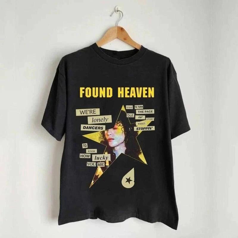 Винтажная футболка Conan Gray Found Heaven On Tour 2024 Унисекс S-5XL