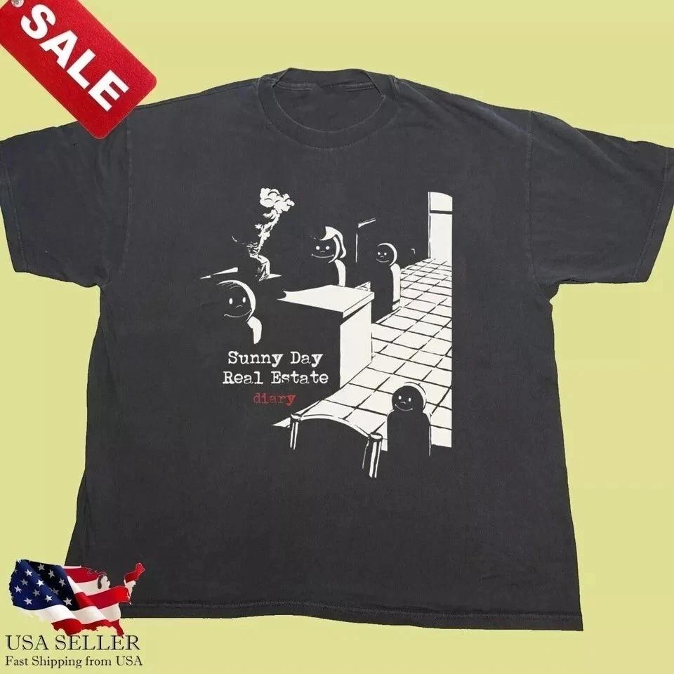 New Sunny Day Real Estate Gift For Fans Unisex S- New t Shirt KK2272