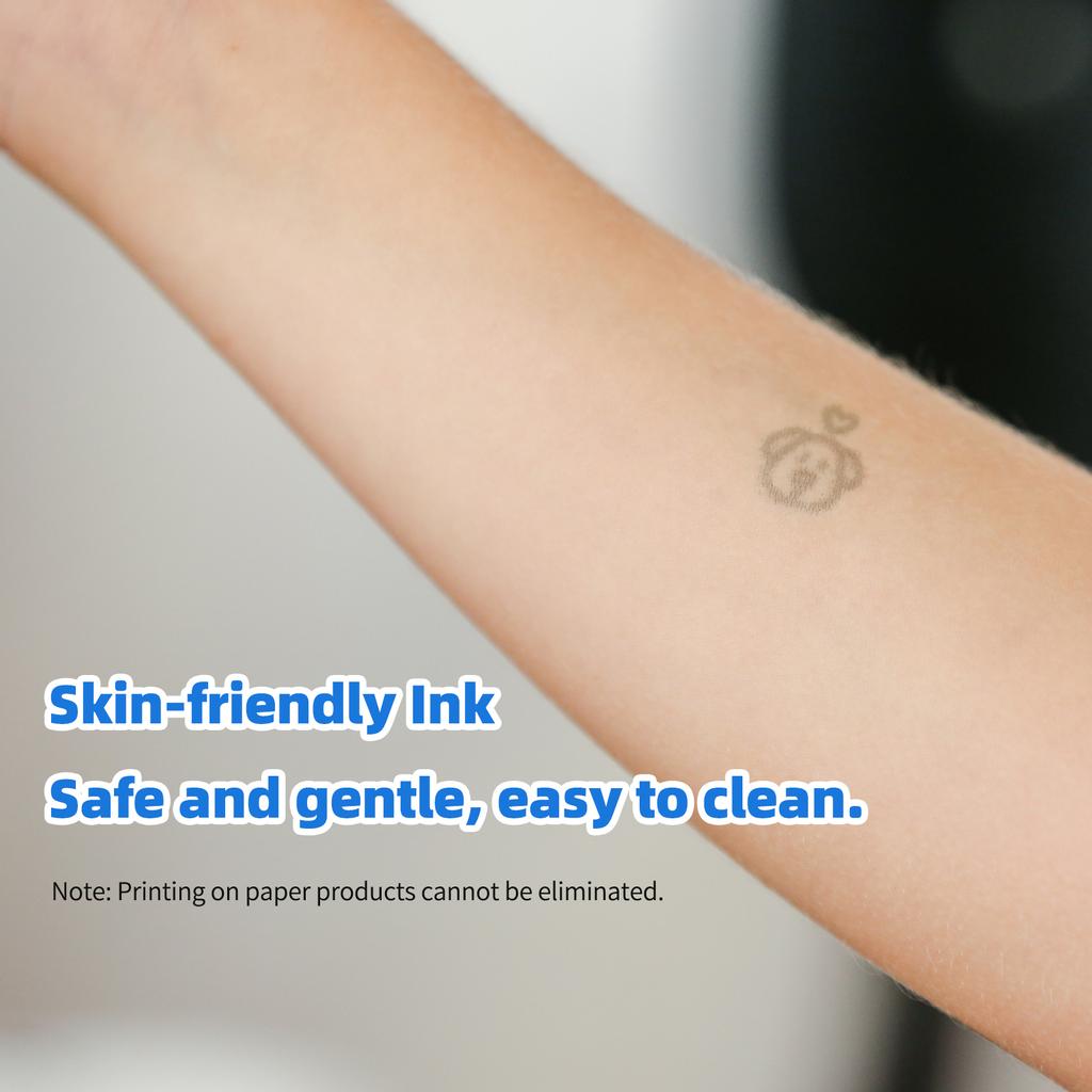 Ручной принтер EVEBOT PrintPods Мини-портативный струйный принтер для татуировок с чернильным картриджем WiFi