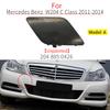Для Mercedes W204 автомобильный передний бампер буксировочный крюк крышка черный для Benz C Class 2012-2014 C180 C200 C230 C300 AMG 2048850526