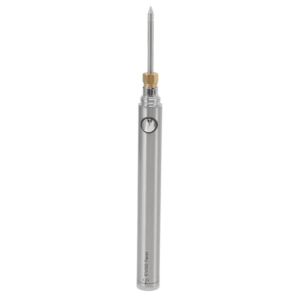 Wireless Charging Welding Pen Rechargeable Soldering Iron Tip Tool with 510 Interface Silver