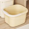2 Pieces Foot Soaking Tub Bathing Bucket Lightweight Feet Washing Basin Foots SPA Soak for