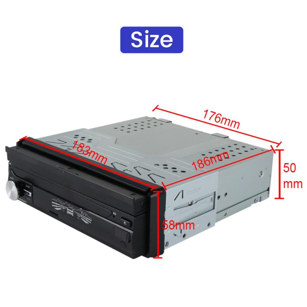 1DIN Android Carplay Car MP5 Player Car Radio 7 Inch FM Auto Electronics Systems Car Video WIFI Stretchable