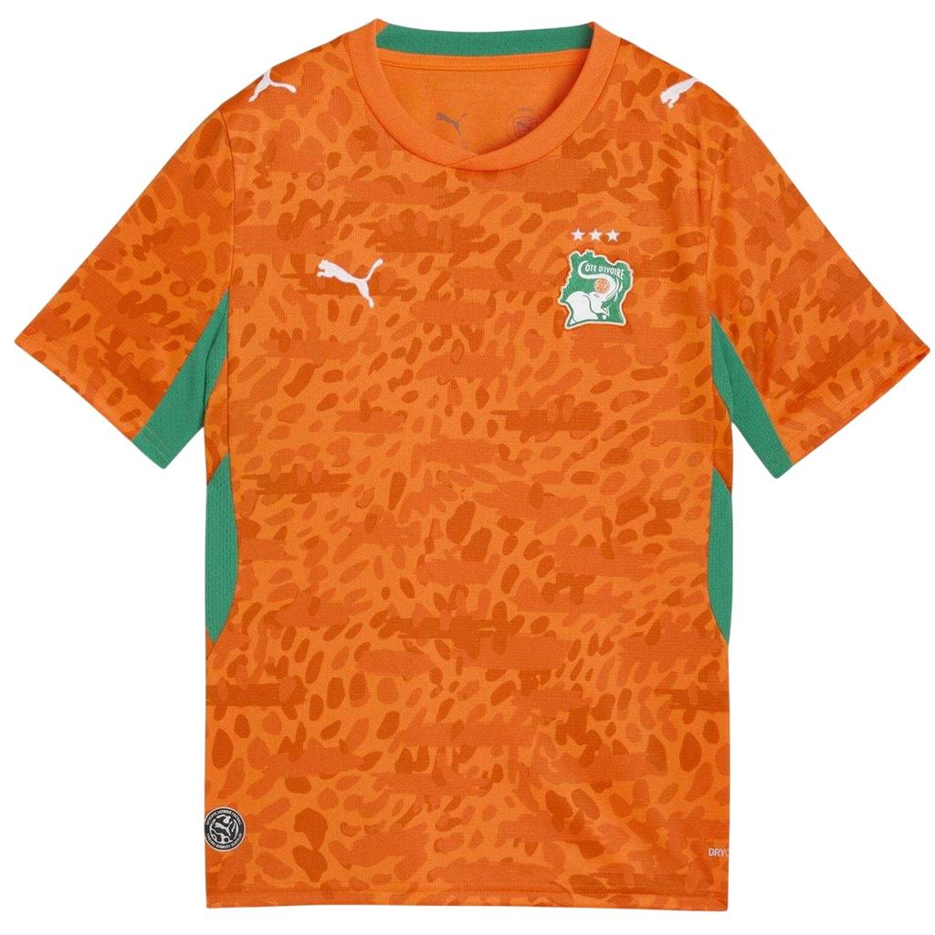 Puma Childrens/Kids World Cup 2026 Ivory Coast FC Football Shirt