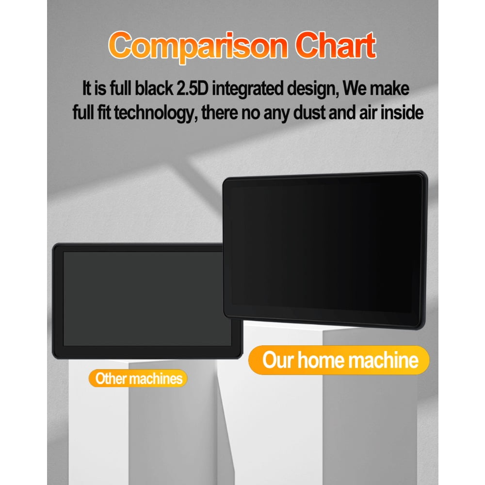 10,1-дюймовый автомобильный Android-монитор в подголовнике IPS INCELL-панель 1280X720 2+32 ГБ