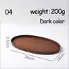 Овальные подносы для сервировки Столовая посуда Подставки под десерты Чайные подставки под блюдца Кофейные подставки Деревянные подставки для хранения тарелок Дисплей для еды Декор для дома и отеля