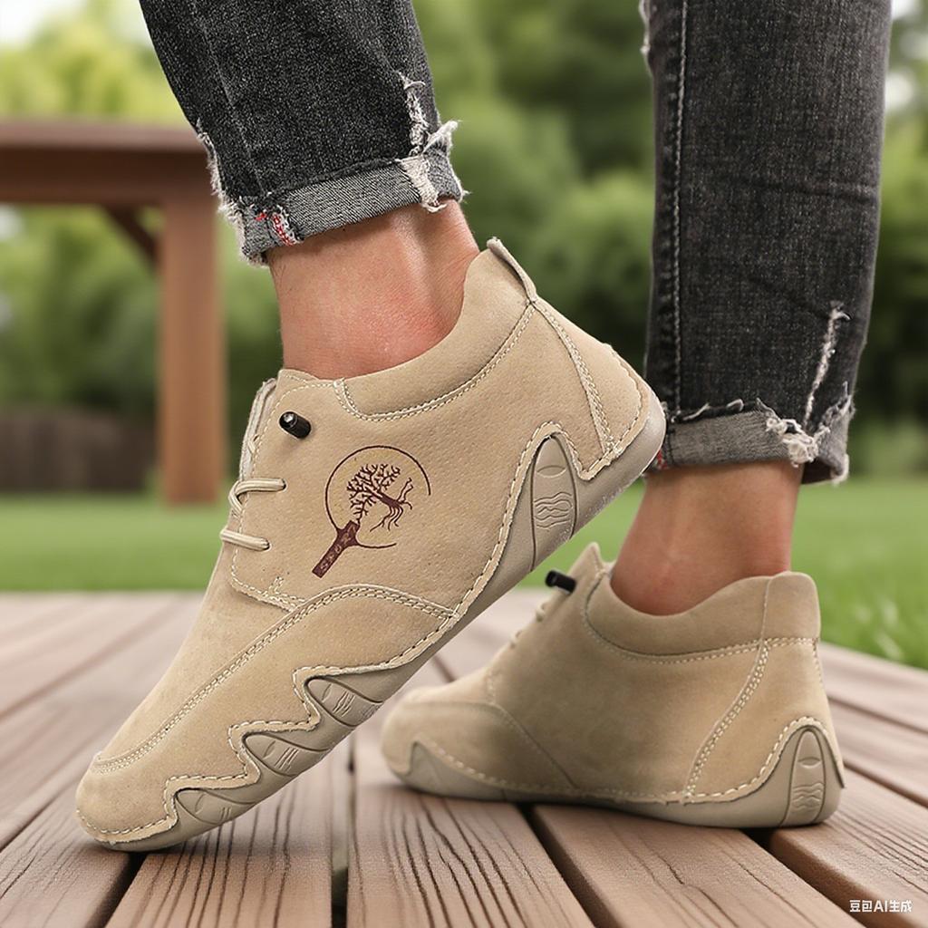 Fashion Casual Sports Shoes Men Cross Training Shoes with Lace Up Design Suitable for Running Tennis Shoes New Promotion Casual Leather