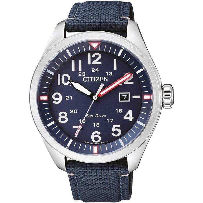 Citizen Мужские часы AW5000-16L Eco-Drive (Серебряный тон)