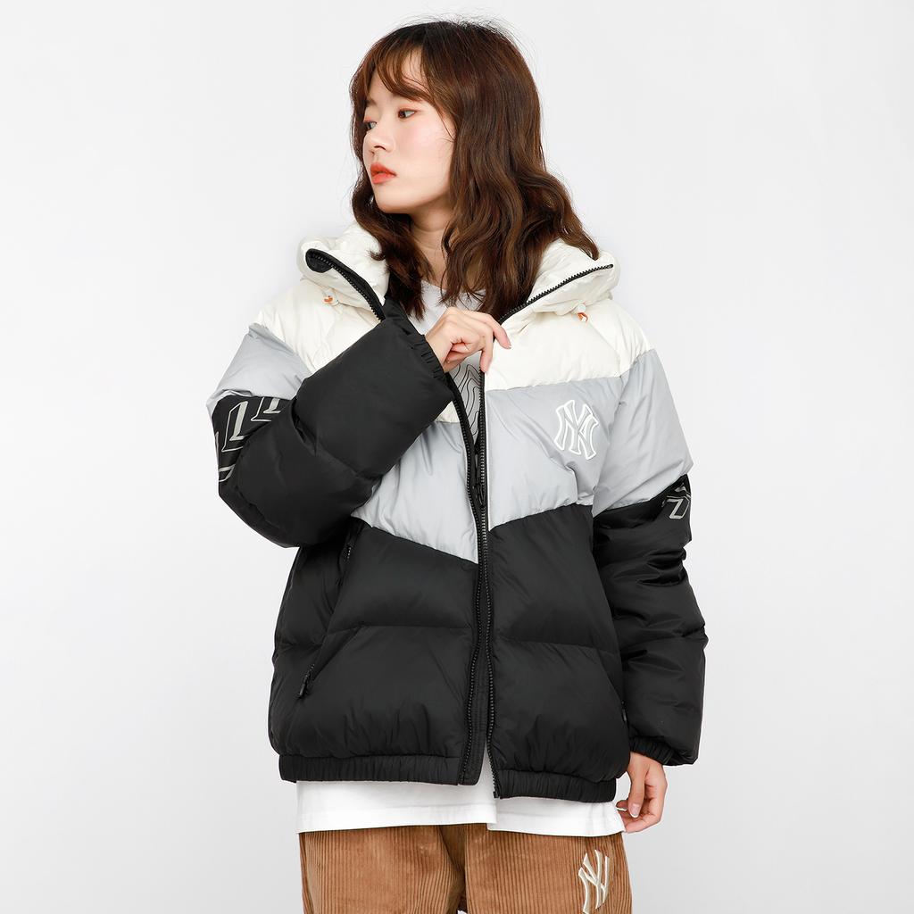 Новые пуховики MLB New York Yankees Унисекс Слоновая кость 3ADJS0316-50IVS