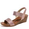 Platform Sole Fashion Sandals Women's New Wedge Heel Mother Fashion Roman Shoes Women