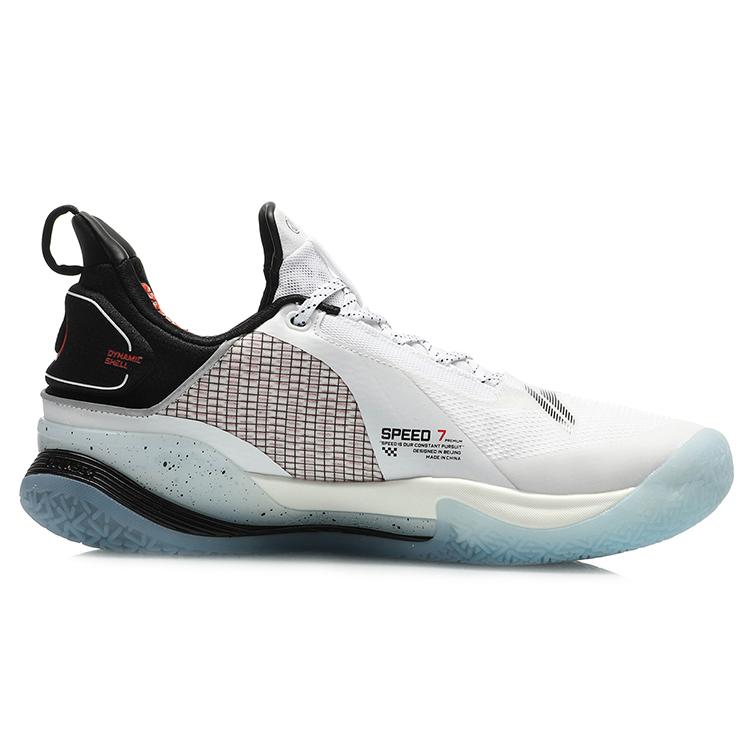 Li Ning Speed 7 Premium Удобный Текстиль, ТПУ Амортизация Скользкий Устойчивый к Истиранию Отскок Низкий ABAQ065-1