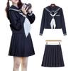 [NOKIJP] Sailor Uniform Authentic Uniform Scarf Ver. Special Feature JK Cosplay Short Sleeve Long Sleeve Adult High School Girl Uniform Ranking