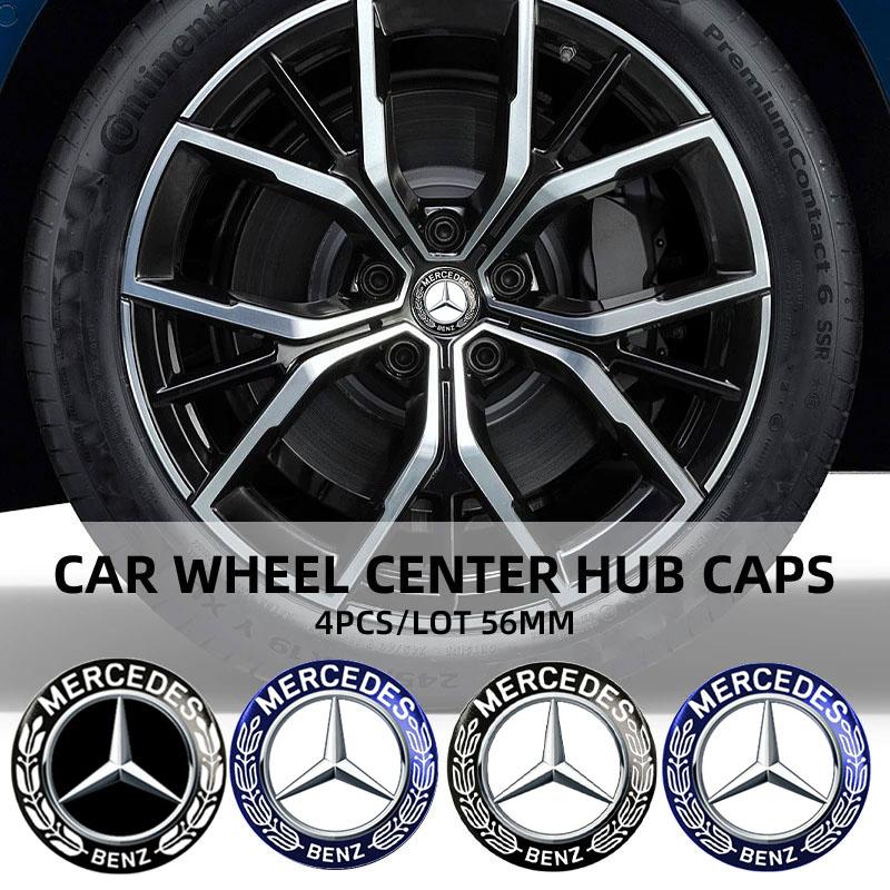 FCM5 Car Tyre Wheel Center Hubcap Badge protect sticker For Mercedes Benz W203 W204 W205 W210 W211 W212 W221 W222 CLS Car Accessories