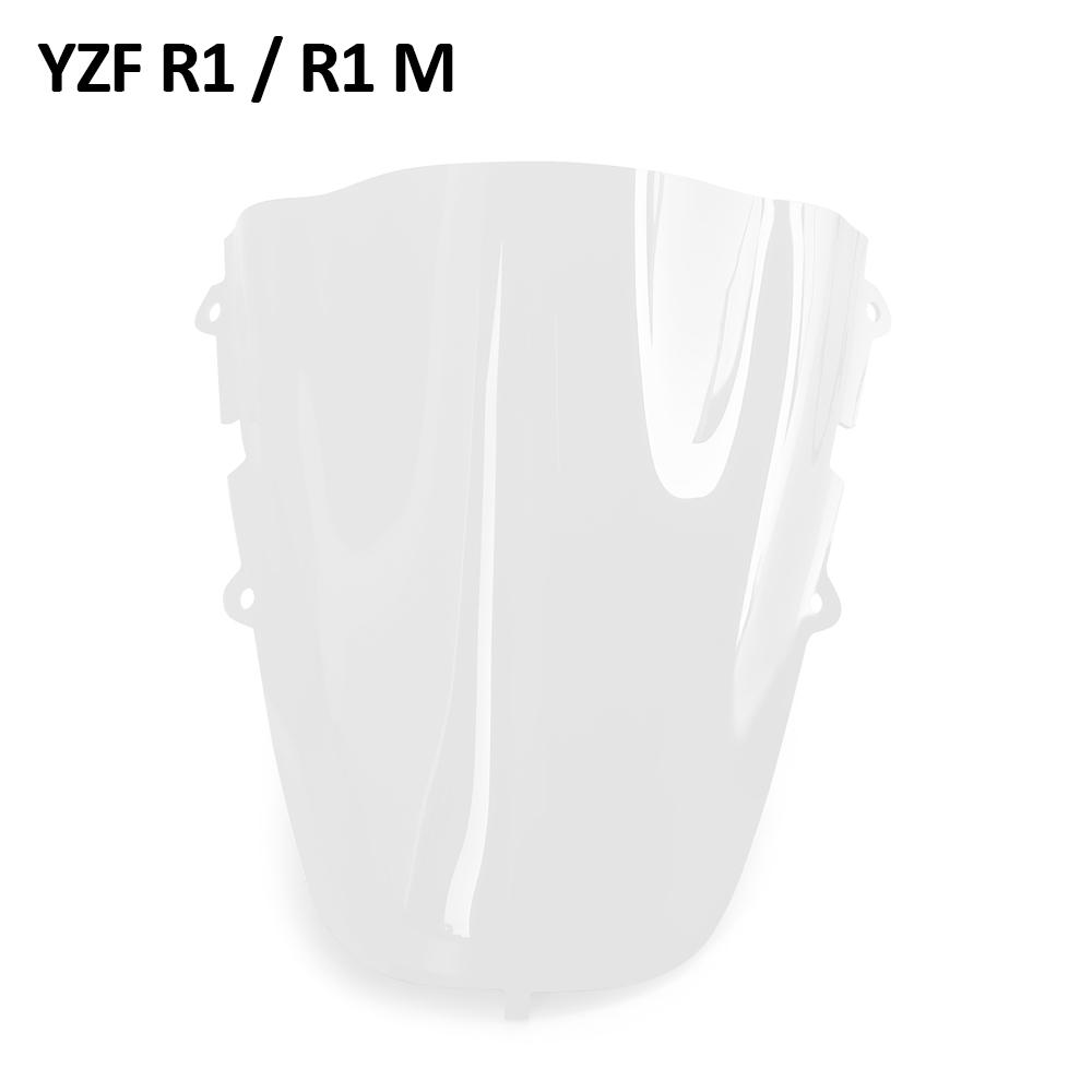 Для Yamaha YZF-R1 YZF R1 R1M YZF-R1M 2020-2025 Ветровое стекло Ветрозащитный щиток Щиток Двойной пузырь Дефлектор ветра Аксессуары для мотоциклов
