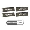 Car Logo Body Sticker Aluminum Alloy Emblem Auto Stickers For MINI Cooper One S JCW Countryman R56 R50 R53 R55 F56 F55 lzkpf00