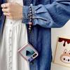 For Samsung Galaxy Z Flip7 FE 5G/Z Flip6 5G Case Lucky Puppy PC Phone Cover with Wrist Strap