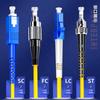 SAMZHE LC-FC Single Mode Dual Core Fiber Optic Patch Cable