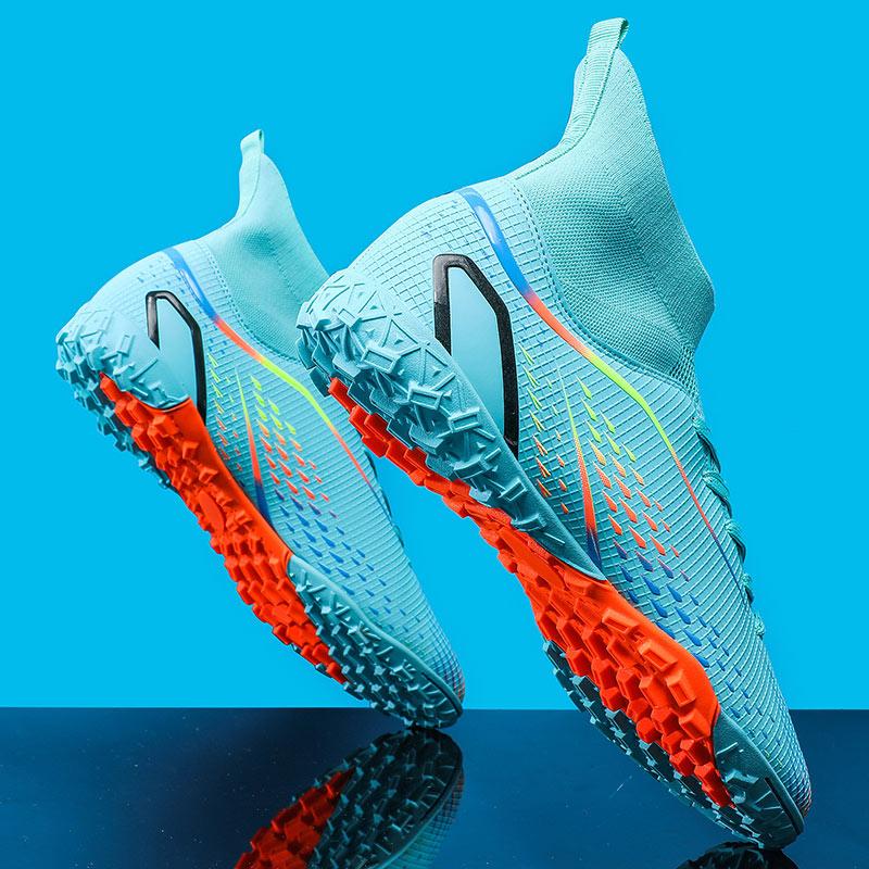 Модные мужские футбольные бутсы Детские футбольные бутсы Женские профессиональные футбольные шиповки Противоскользящая футбольная обувь TF/FG для улицы