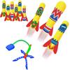 Hymaz Rocket Rocket Outdoor Flying Foam Park Relieve Lack of Outdoor Long Birthday Gift Launcher, Toy, Game, Sports, Rocket, Play, Festival, Exercise,