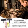 Tire Plug Repair Kit Professional Flat Tire Repair Kit Strong Adhesion Tire Repair Kit Tool Tire Patch Kit For Car Tire Plug