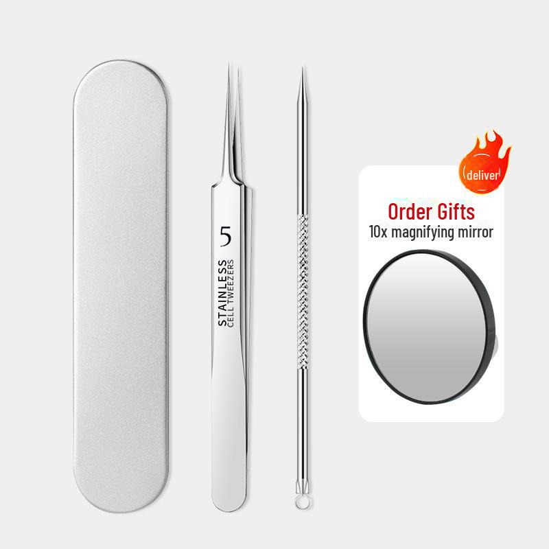 Набор ультратонких игл для лечения акне: Набор пинцетов и инструментов для удаления черных точек