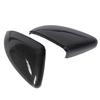 2PCS Rearview Mirror Cover Carbon Fiber Replaceable Backing Car Replacement for MK7 MK7.5 R