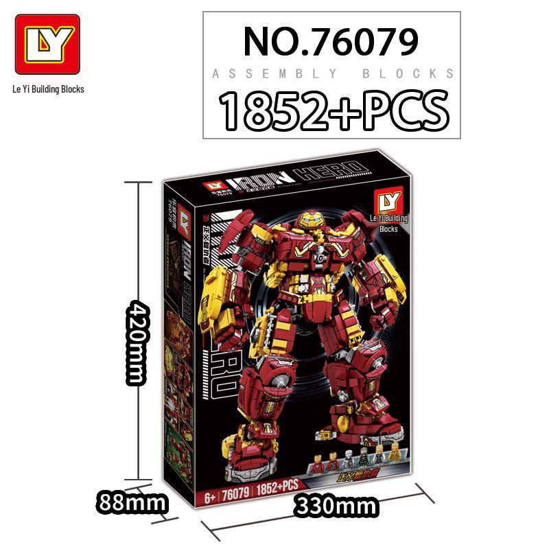 Совместимые Железные Меха Герои Строительные Блоки - Мелкие Детали Развивающие Игрушки для Детей