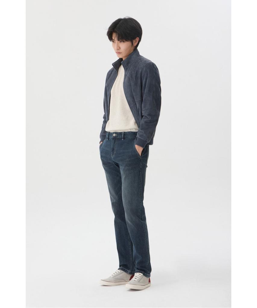 Brentwood [Boulder Leather] Goat Suede Blouson Brudx26111Bux
