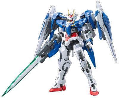 RG Мобильный костюм Гандам 00 00 Масштабная пластиковая модель GN-0000+GNR-010 1/144 с цветовой кодировкой