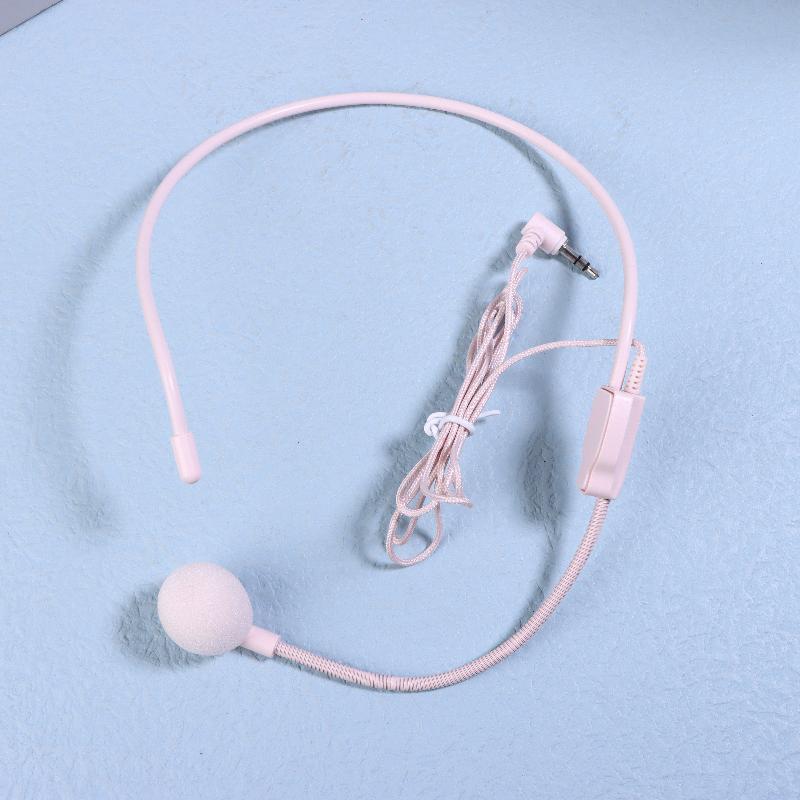 1 шт. Проводной штекер 3,5 мм Головная гарнитура-микрофон для лекций и выступлений, портативная головная гарнитура-микрофон для обучения и совещаний