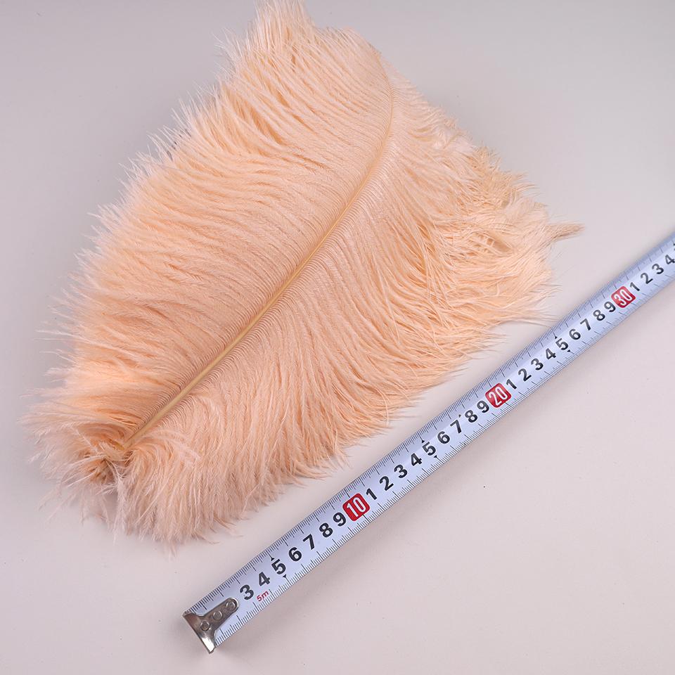10 шт. 30-35 см Страусиные перья для рукоделия Свадебное украшение 12-14" Аксессуары для рукоделия Настольные центральные элементы Карнавальные перья