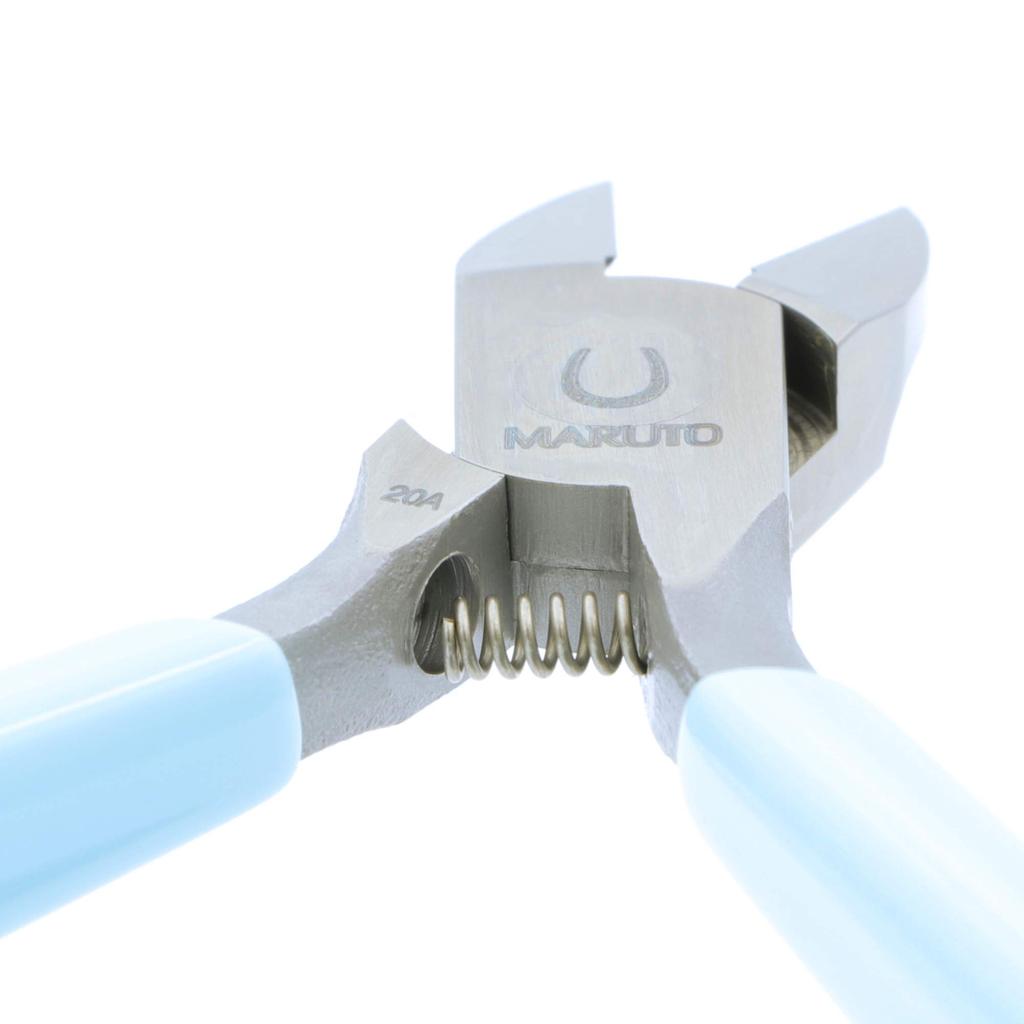 Щипчики для ногтей MARUTO Nail Pro Color Sky Blue NP-1011S