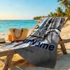 Haaland Personalized Name Beach Towel Quick-Dry Soft Microfiber Portable for SwimmingBeachCamping Travel Beach AccessoriesGym
