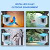 Smart Bird Feeder with Camera 2L Capacity Bird Feeder for Outdoors with Solar Panel Built-in