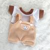 Wears Overalls 15cm/20cm Doll Trousers Fashion Cotton Pants 20cm Doll Clothes T-shirt Clothes