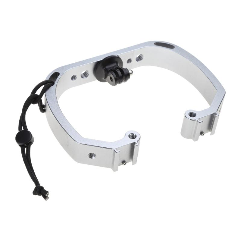 Diving Underwater Aluminum Selfie Monopod Mount Double-Arm Tray Handheld For  Action Camera Holder Bracket