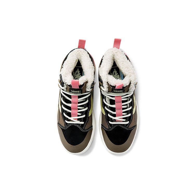 Vans UltraRange Exo Hi Mte High-Top Skate Shoes Unisex Skate Shoes Black Brown VN0A4UWJ2WG