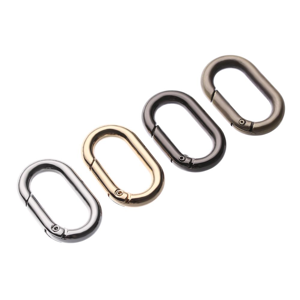 Camping Hiking Accessories Outdoor Carabiner Spring Oval Rings Bag Belt Buckles Handbags Clips