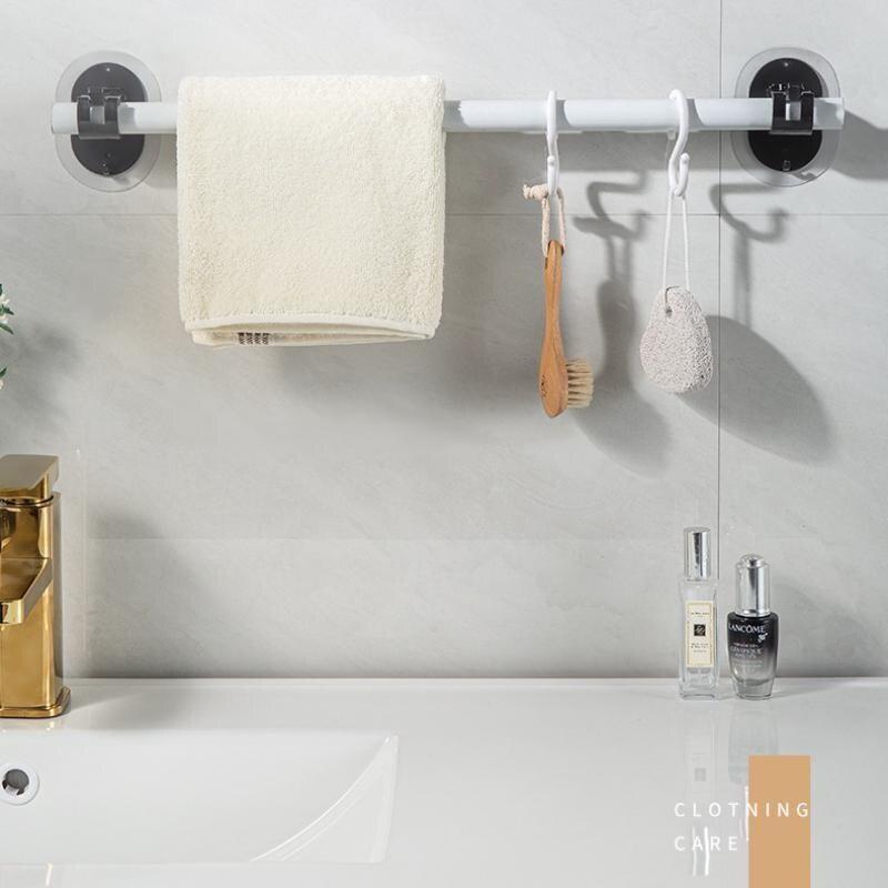 2 шт. Самоклеящиеся крючки Неперфорированные зажимы для карниза Крючки Вешалки для карниза для душа Бытовые фиксирующие зажимы-вешалки