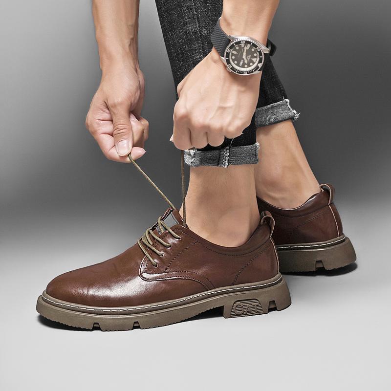 Новая мужская обувь Мужская обувь из натуральной кожи Свадебная обувь Высокого качества Мужская повседневная офисная обувь Мужская удобная обувь Оксфорды