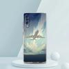 Travel-Inspired Airplane Route Transparent Phone Case for Samsung Galaxy A16 A14 A12 A22 A24 A42 A02 A03S A06 A20 A30 A40 Cover