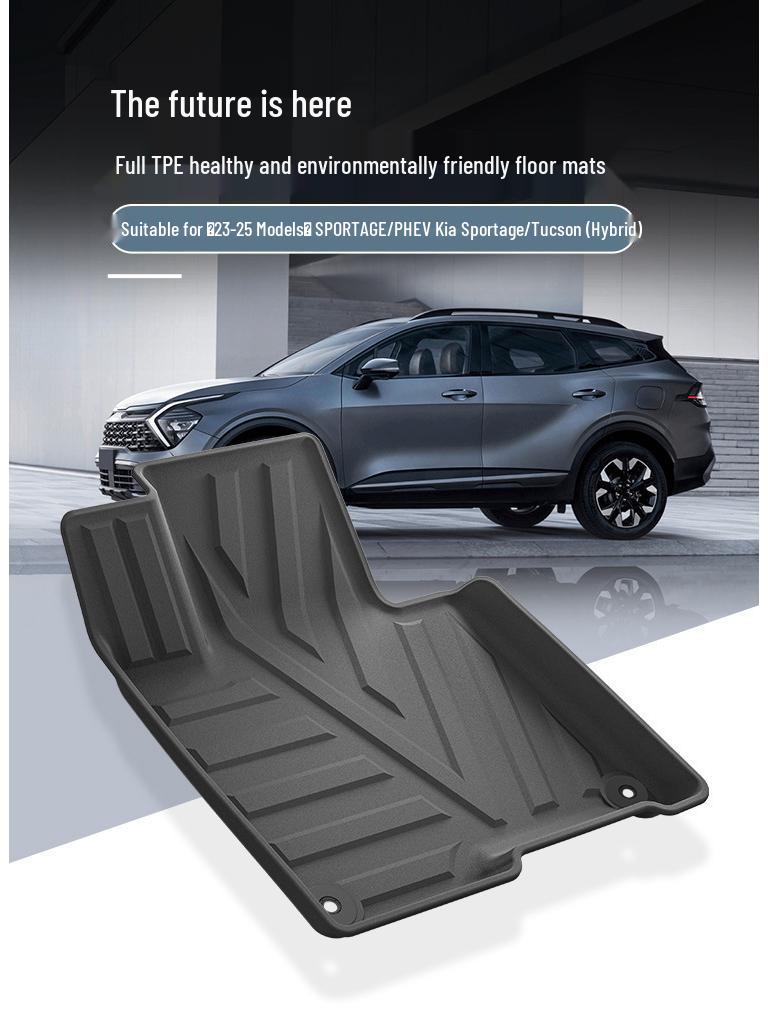 Eco-Friendly TPE Floor Mats for 2023-2025 Kia Sportage PHEV